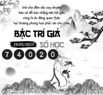 BẬC TRÍ GIẢ SỐ HỌC 19/05/2023