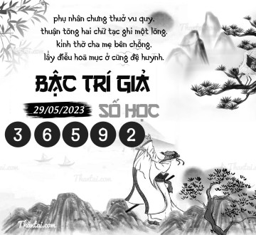 BẬC TRÍ GIẢ SỐ HỌC 29/05/2023