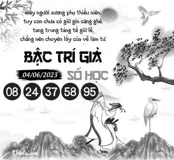 BẬC TRÍ GIẢ SỐ HỌC 04/06/2023