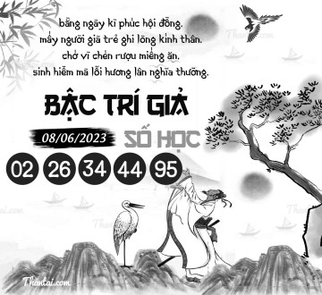 BẬC TRÍ GIẢ SỐ HỌC 08/06/2023