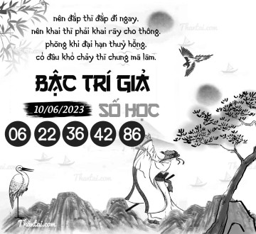 BẬC TRÍ GIẢ SỐ HỌC 10/06/2023