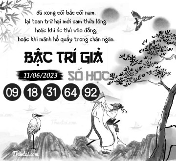 BẬC TRÍ GIẢ SỐ HỌC 11/06/2023