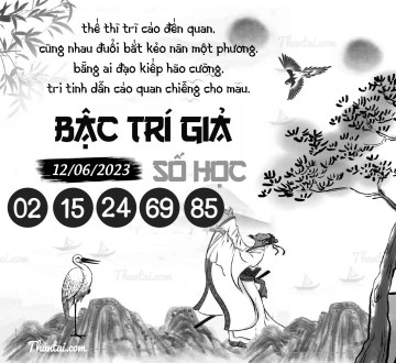 BẬC TRÍ GIẢ SỐ HỌC 12/06/2023