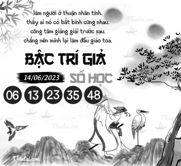 BẬC TRÍ GIẢ SỐ HỌC 14/06/2023