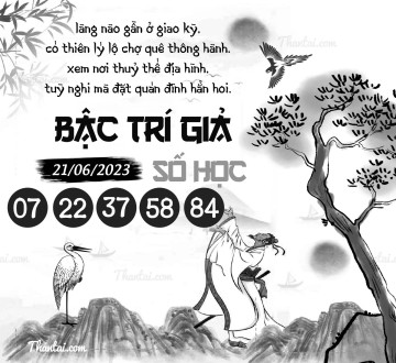 BẬC TRÍ GIẢ SỐ HỌC 21/06/2023