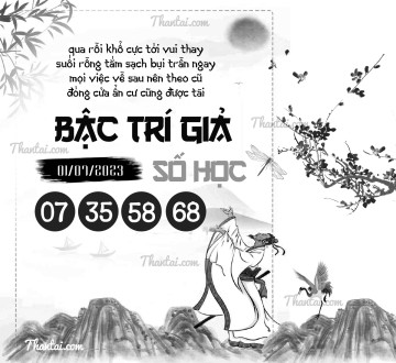 BẬC TRÍ GIẢ SỐ HỌC 01/07/2023