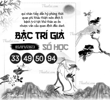 BẬC TRÍ GIẢ SỐ HỌC 05/07/2023