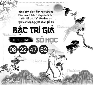 BẬC TRÍ GIẢ SỐ HỌC 06/07/2023