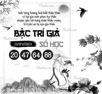 BẬC TRÍ GIẢ SỐ HỌC 13/07/2023