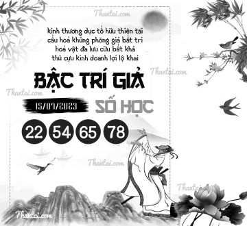 BẬC TRÍ GIẢ SỐ HỌC 15/07/2023