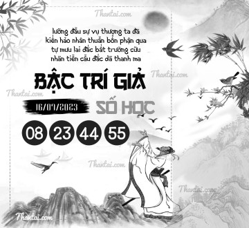 BẬC TRÍ GIẢ SỐ HỌC 16/07/2023