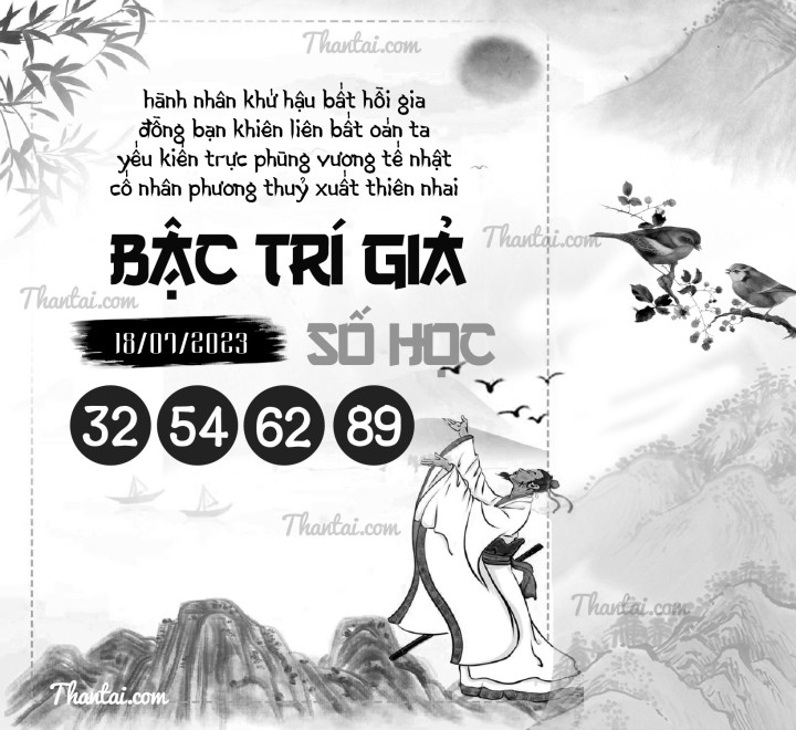 BẬC TRÍ GIẢ SỐ HỌC 03/07/2023