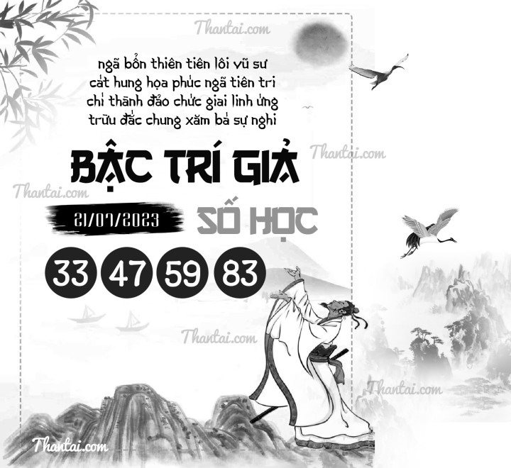 BẬC TRÍ GIẢ SỐ HỌC 06/07/2023
