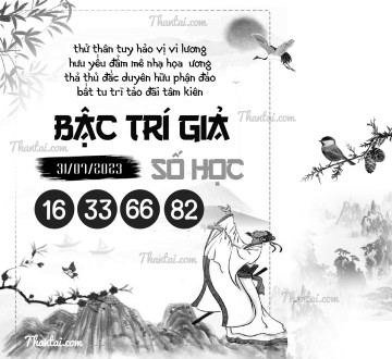 BẬC TRÍ GIẢ SỐ HỌC 31/07/2023