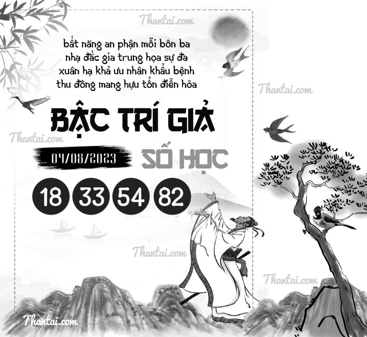 BẬC TRÍ GIẢ SỐ HỌC 20/07/2023