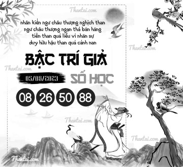 BẬC TRÍ GIẢ SỐ HỌC 05/08/2023