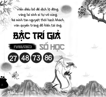 BẬC TRÍ GIẢ SỐ HỌC 17/08/2023