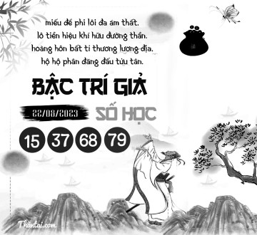 BẬC TRÍ GIẢ SỐ HỌC 22/08/2023