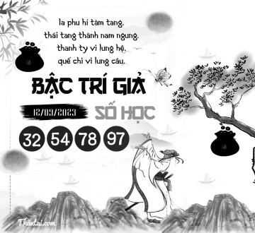 BẬC TRÍ GIẢ SỐ HỌC 12/09/2023