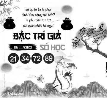 BẬC TRÍ GIẢ SỐ HỌC 18/09/2023