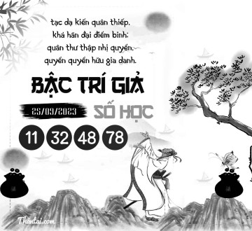 BẬC TRÍ GIẢ SỐ HỌC 25/09/2023