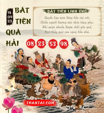 BÁT TIÊN QUÁ HẢI 18/09/2023