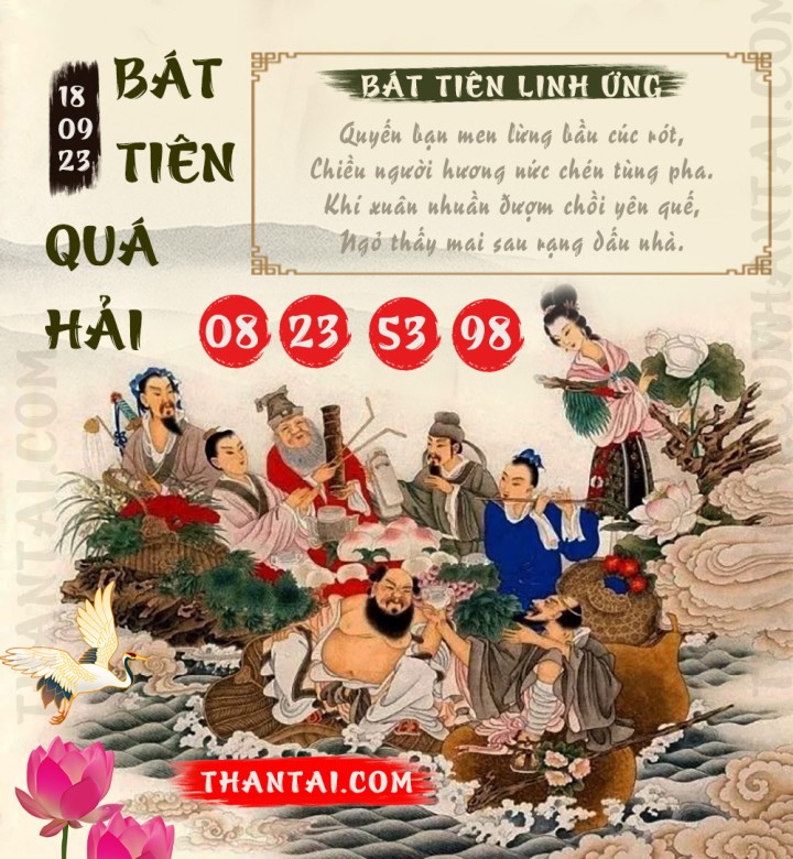 BÁT TIÊN QUÁ HẢI 03/09/2023