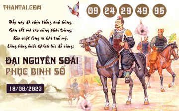 Đại Nguyên Soái 18/09/2023