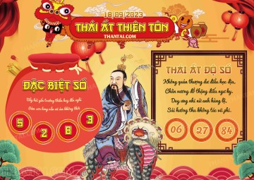 Thái Ất Thiên Tôn 18/09/2023