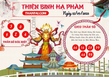 Thiên Binh Hạ Phàm 18/09/2023