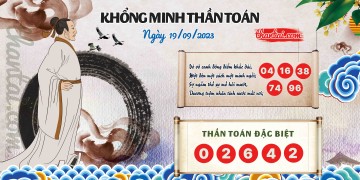 Khổng Minh Thần Toán 19/09/2023