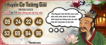 Huyền Cơ Tường Giải 19/09/2023