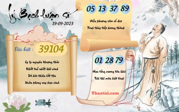 Lý Bạch Luận Số 19/09/2023