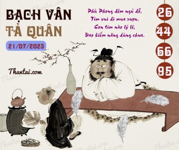 Bạch Vân Tả Quân 21/07/2023