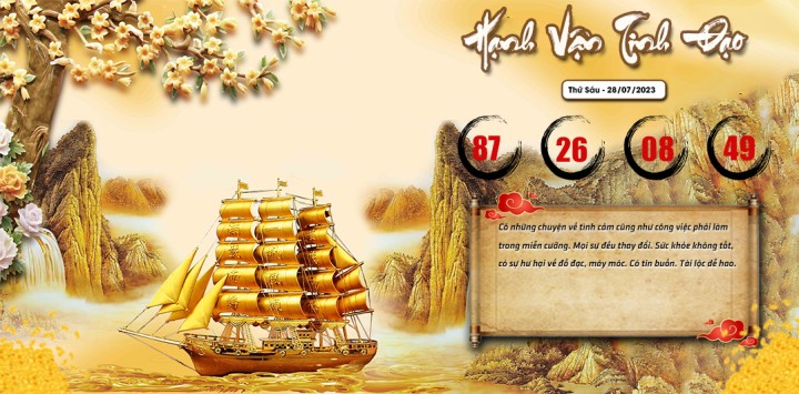 Hạnh Vận Tinh Đạo 14/07/2023