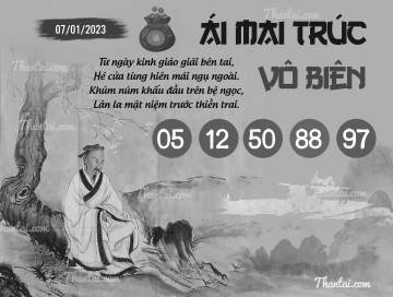 ÁI MAI TRÚC VÔ BIÊN 07/01/2023