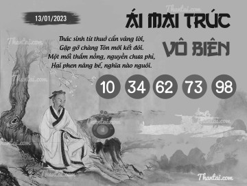 ÁI MAI TRÚC VÔ BIÊN 13/01/2023