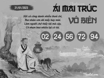 ÁI MAI TRÚC VÔ BIÊN 21/01/2023