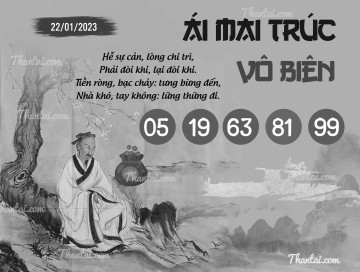 ÁI MAI TRÚC VÔ BIÊN 22/01/2023