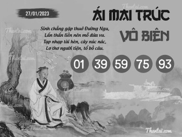 ÁI MAI TRÚC VÔ BIÊN 27/01/2023