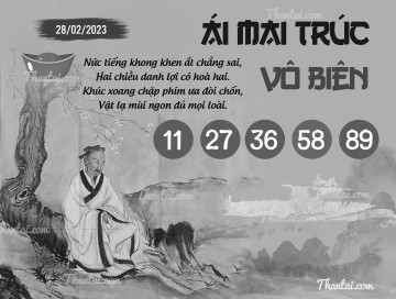 ÁI MAI TRÚC VÔ BIÊN 28/02/2023