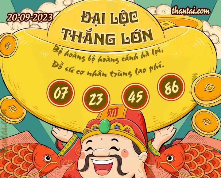 ĐẠI LỘC THẮNG LỚN 05/09/2023