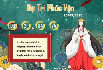 DỰ TRI PHÚC VẬN 20/09/2023