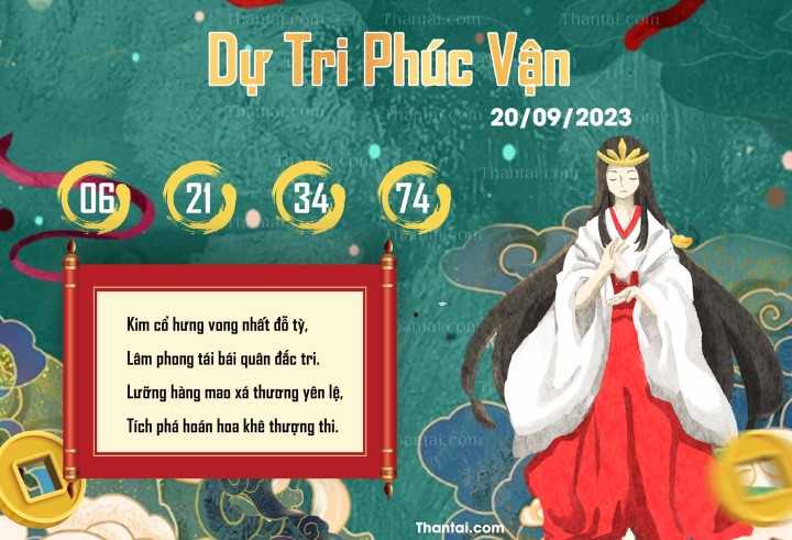 DỰ TRI PHÚC VẬN 05/09/2023