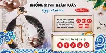 Khổng Minh Thần Toán 20/09/2023