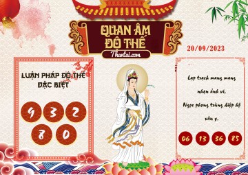 Quan Âm Độ Thế 20/09/2023