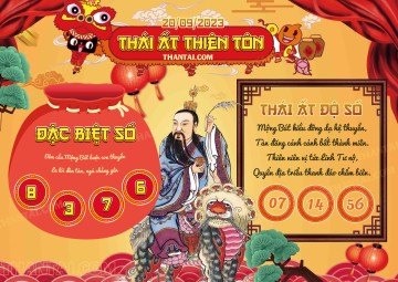 Thái Ất Thiên Tôn 20/09/2023