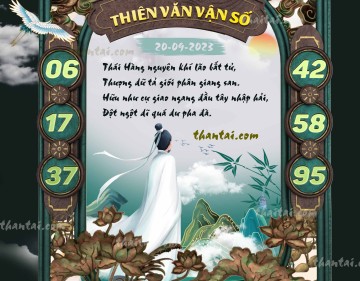 THIÊN VĂN VẬN SỐ 20/09/2023