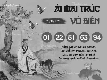 ÁI MAI TRÚC VÔ BIÊN 28/06/2023