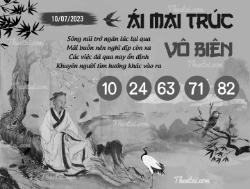 ÁI MAI TRÚC VÔ BIÊN 10/07/2023